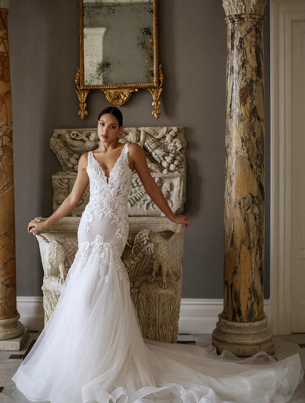 Admirable White Wedding Dress
