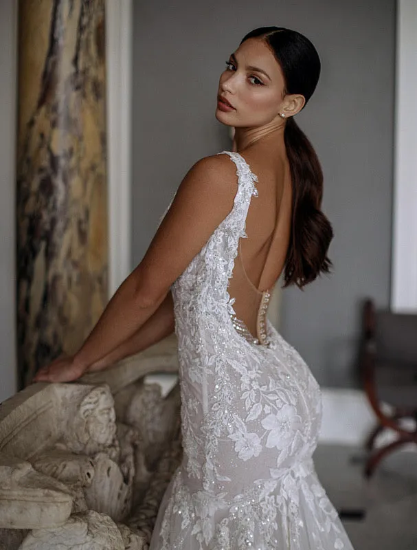 Admirable White Wedding Dress
