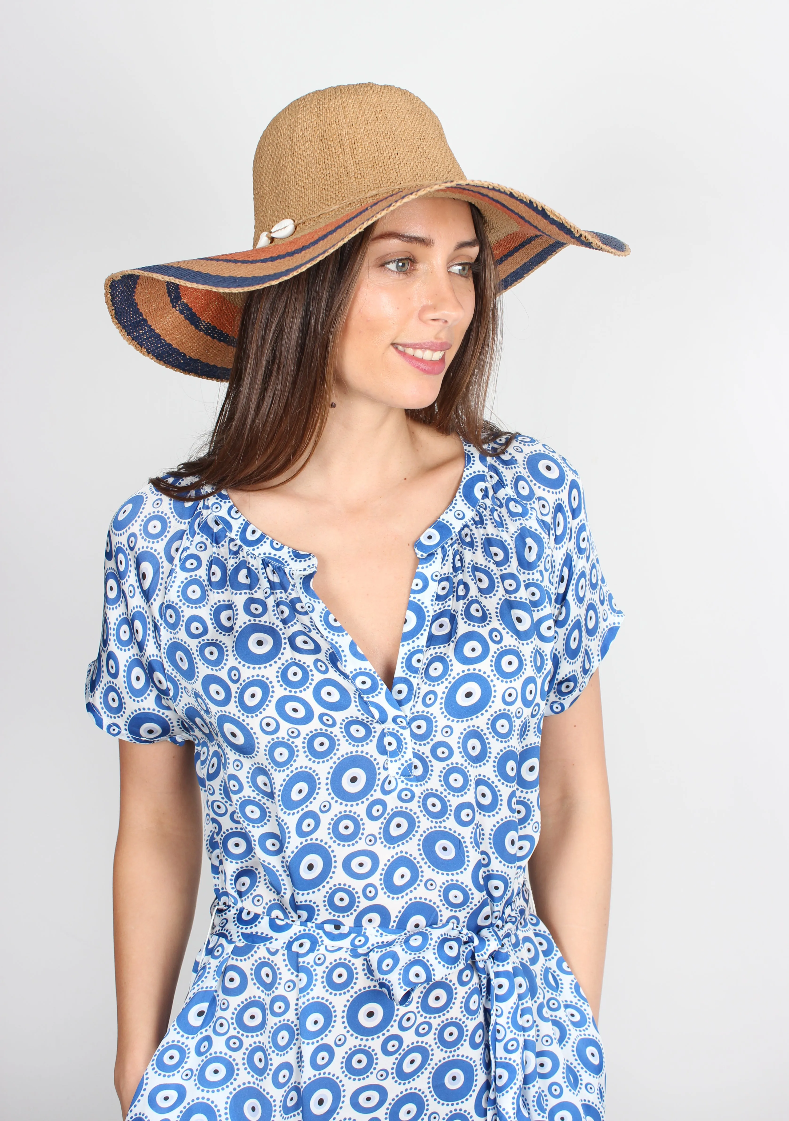 Bellerose Olive straw hat