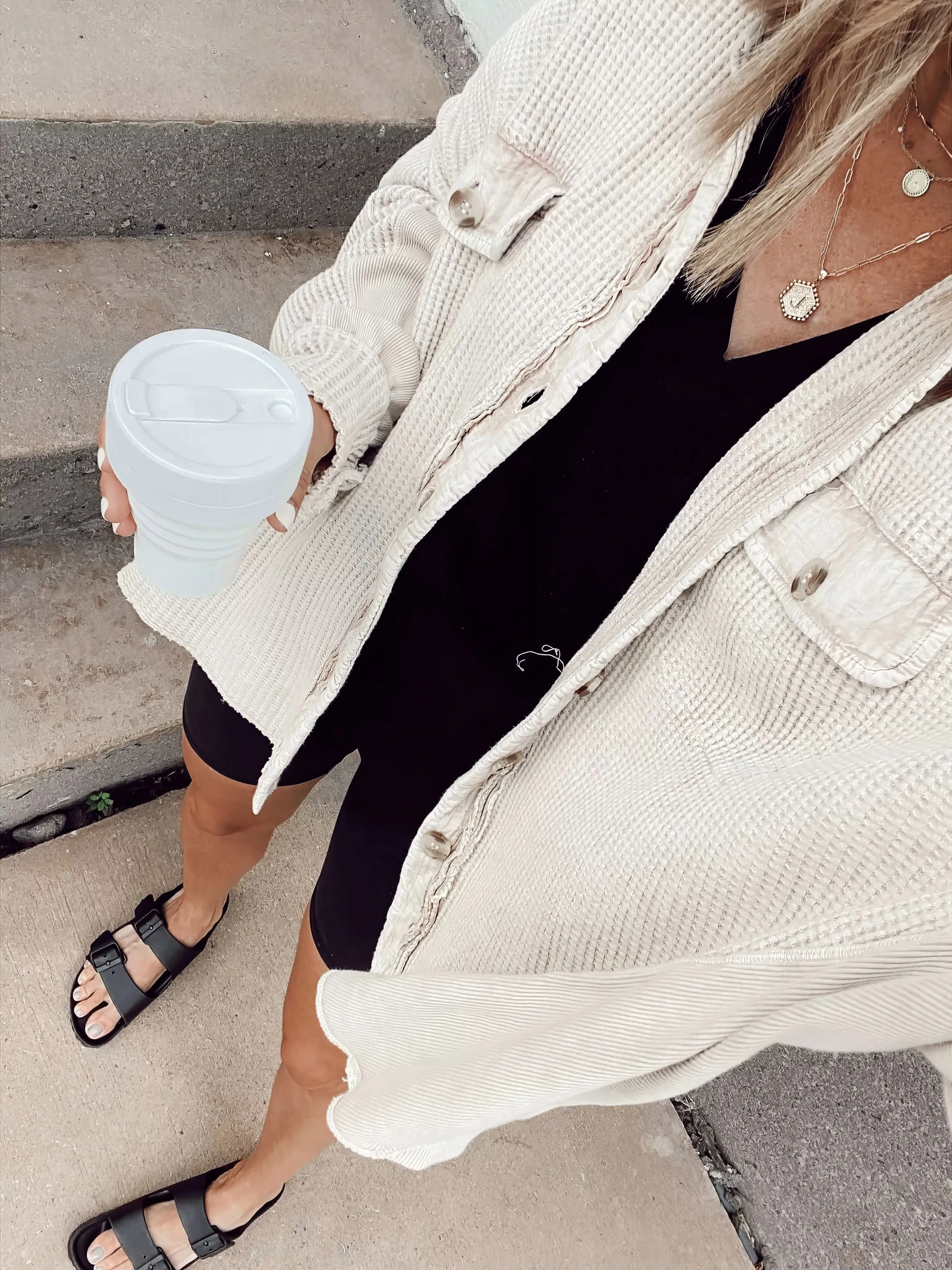 Black Knit Long Cardigan Sweater