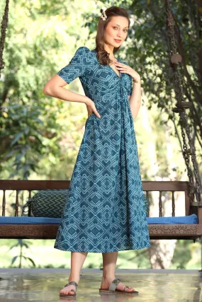 Blue lagoon Cotton Sundress