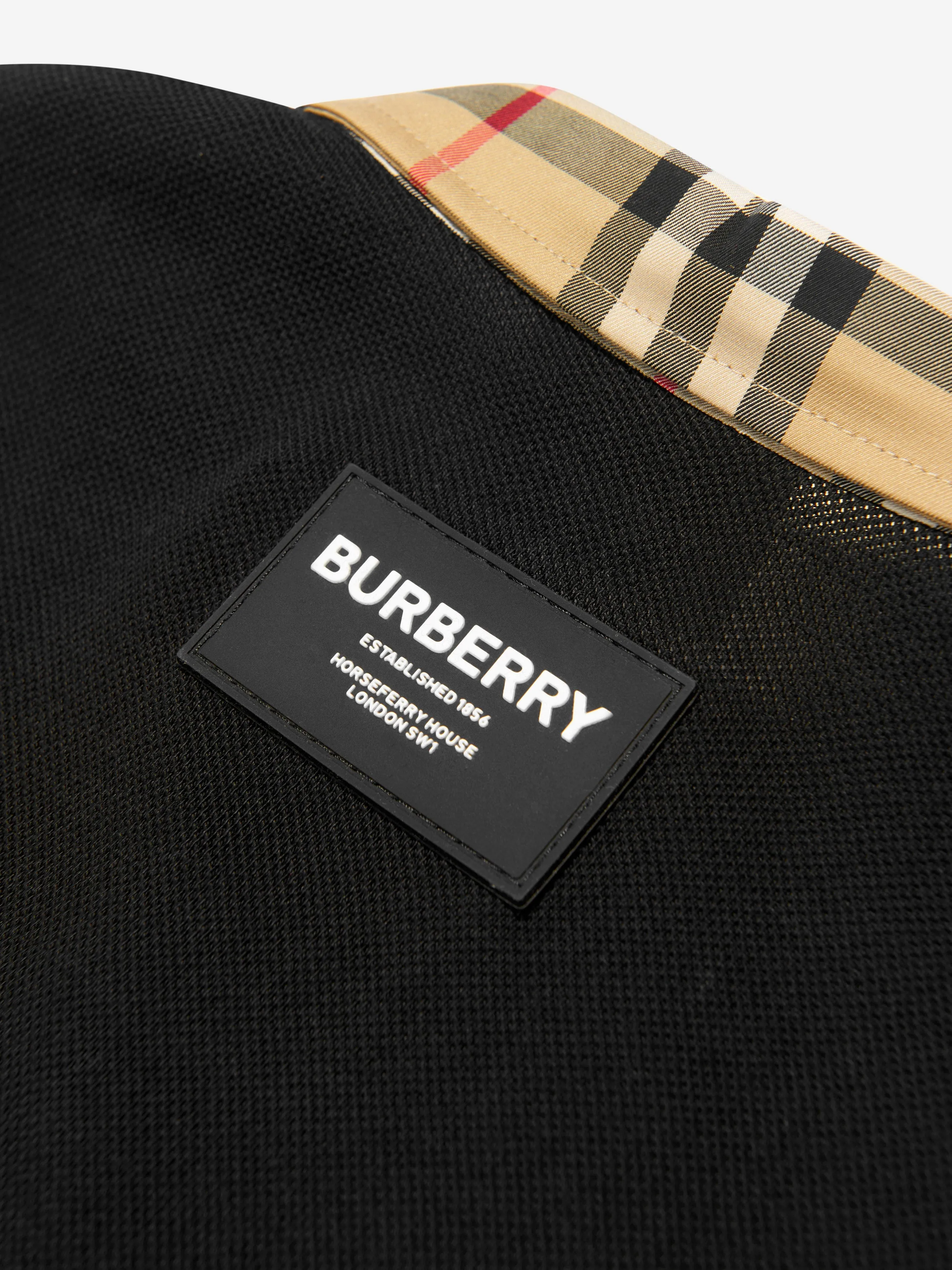 Burberry Baby Girls Mini Sigrid Polo Dress In Black