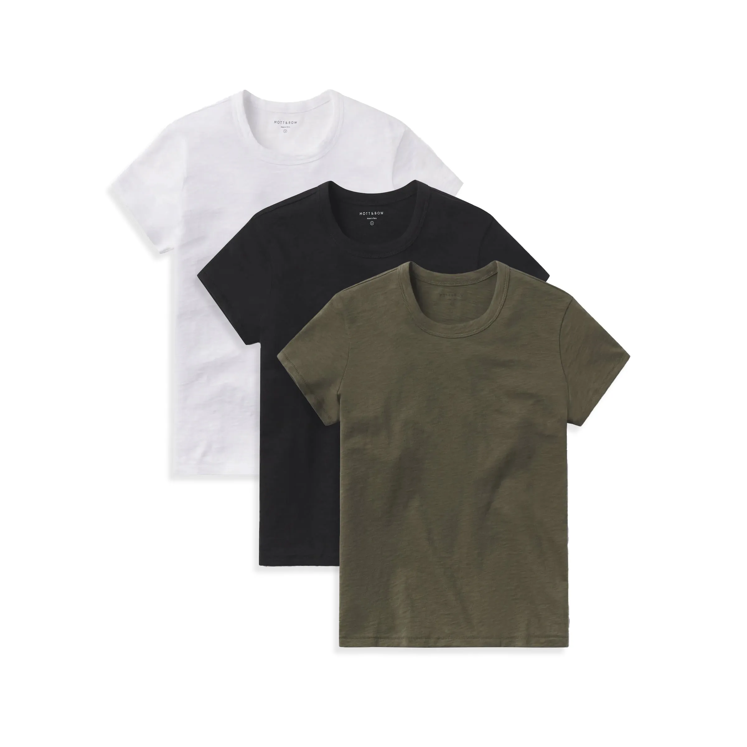 Classic Crew Slub 3-Pack