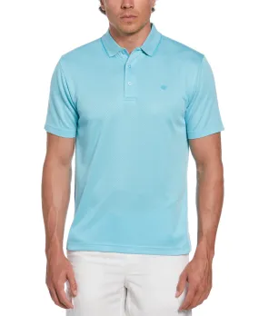 Diamond Jacquard Polo Shirt