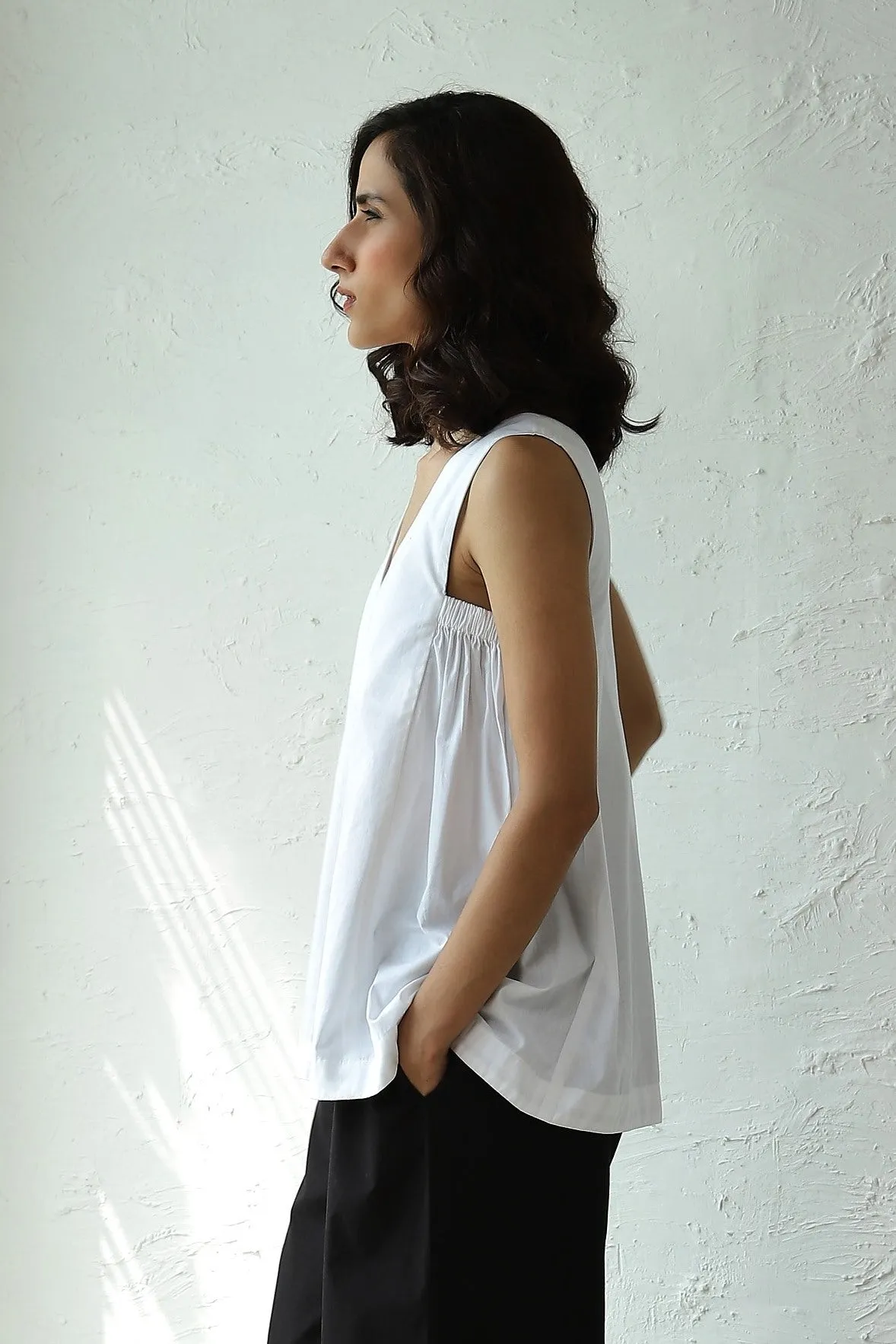 Dove Flowy Top