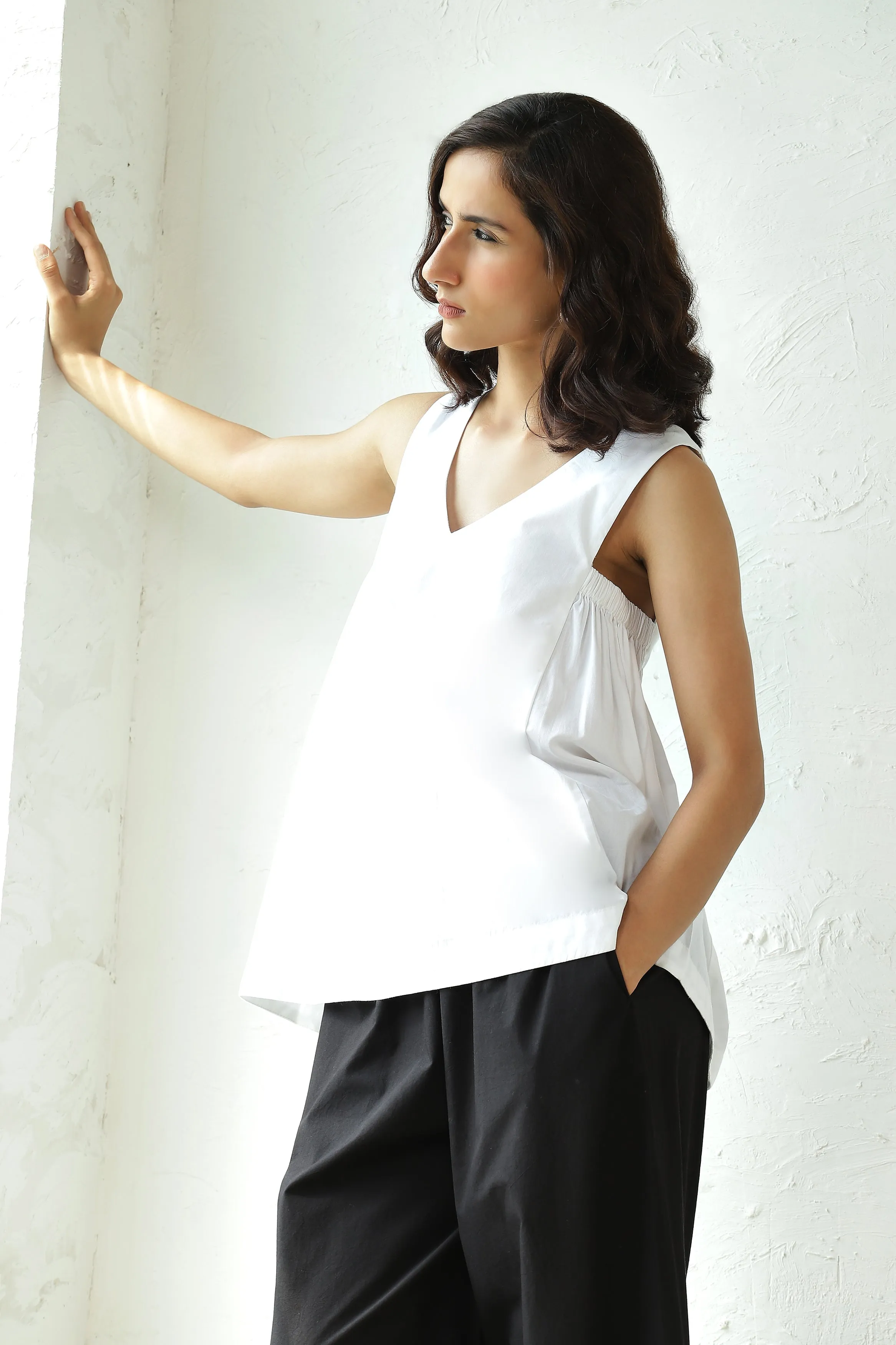 Dove Flowy Top