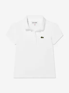 Lacoste Girls Logo Polo Shirt
