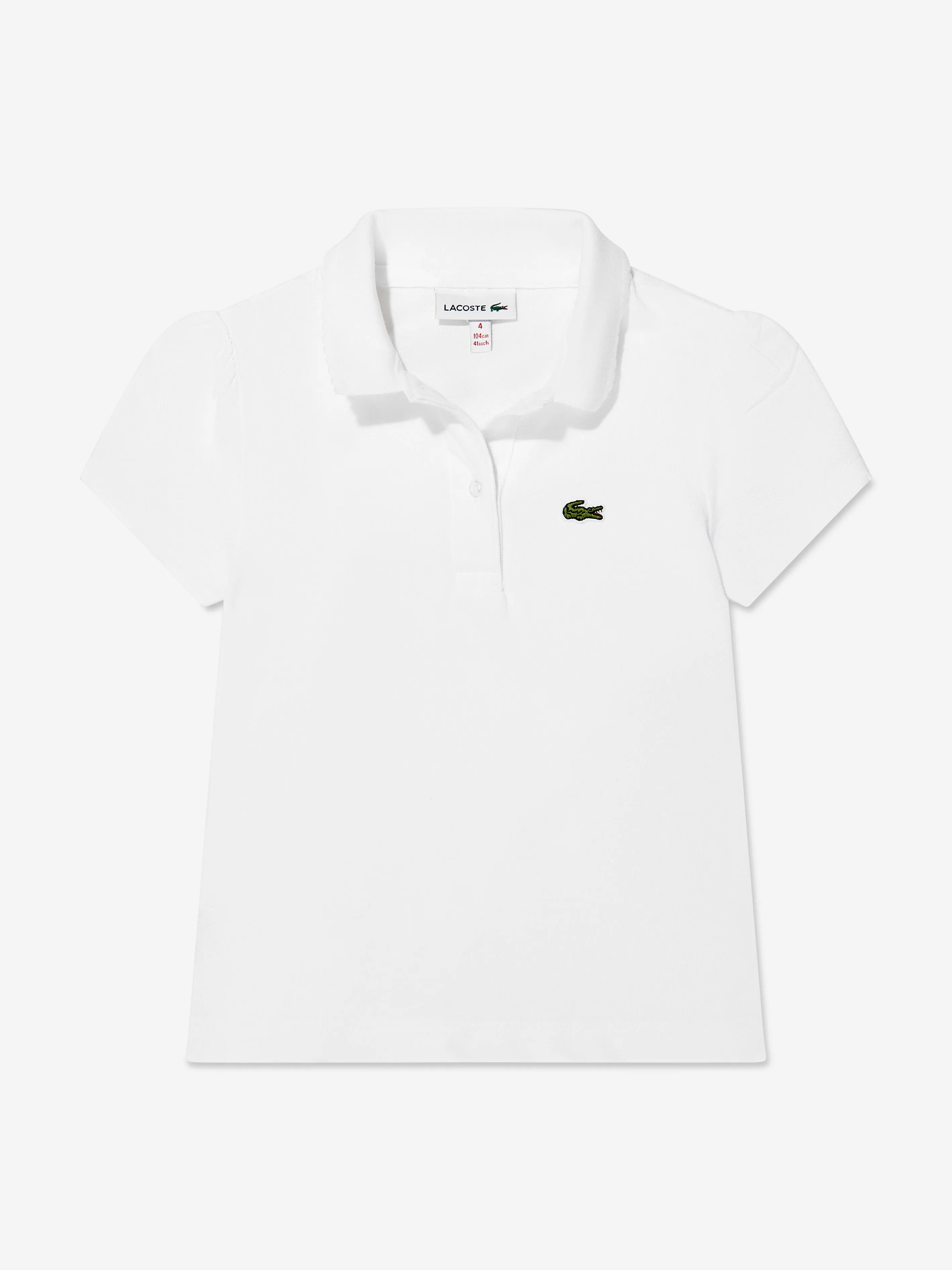 Lacoste Girls Logo Polo Shirt
