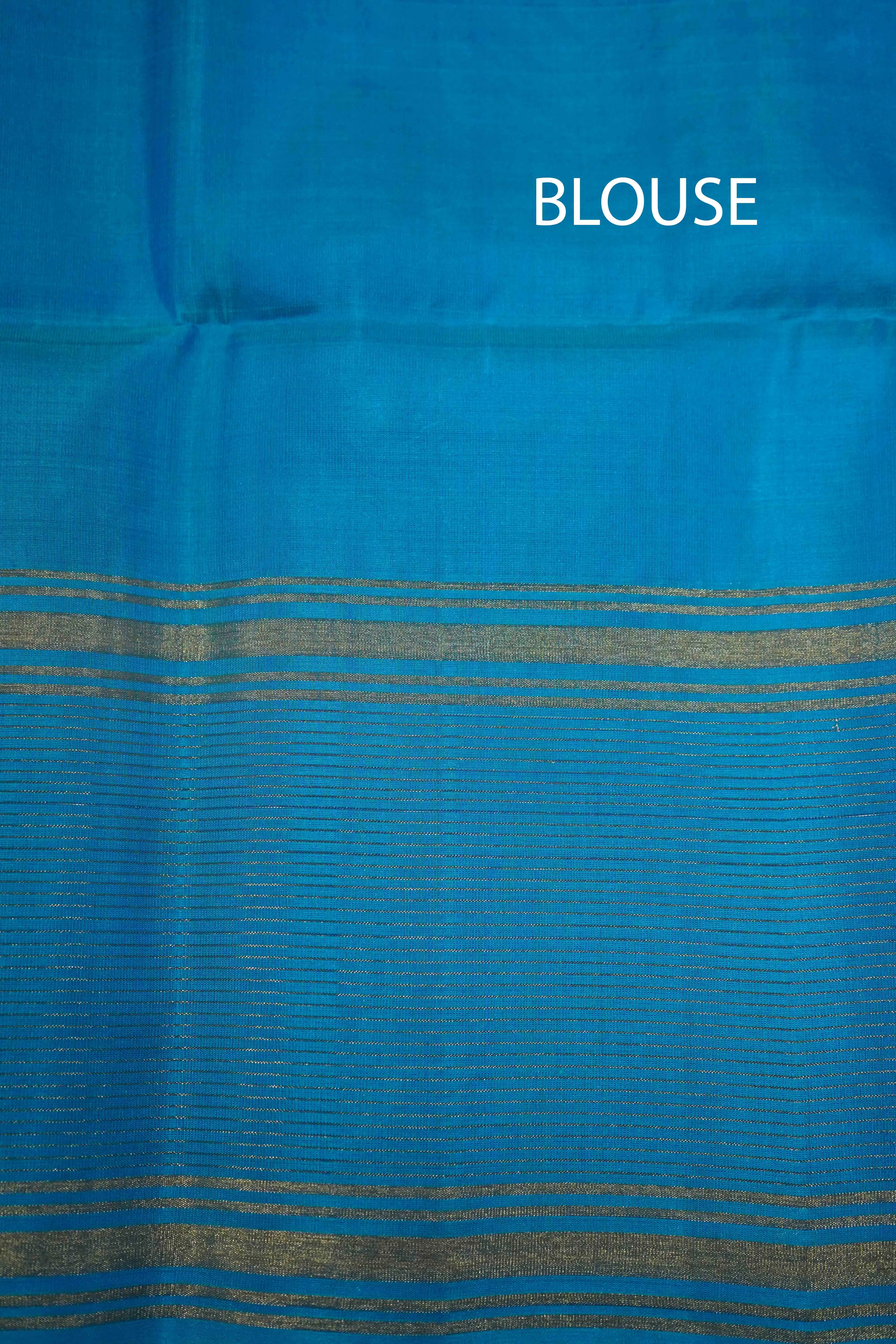 LIGHT CARAMINE PINK WITH WATER BLUE PURE KANCHI SOFT SILK SAREE