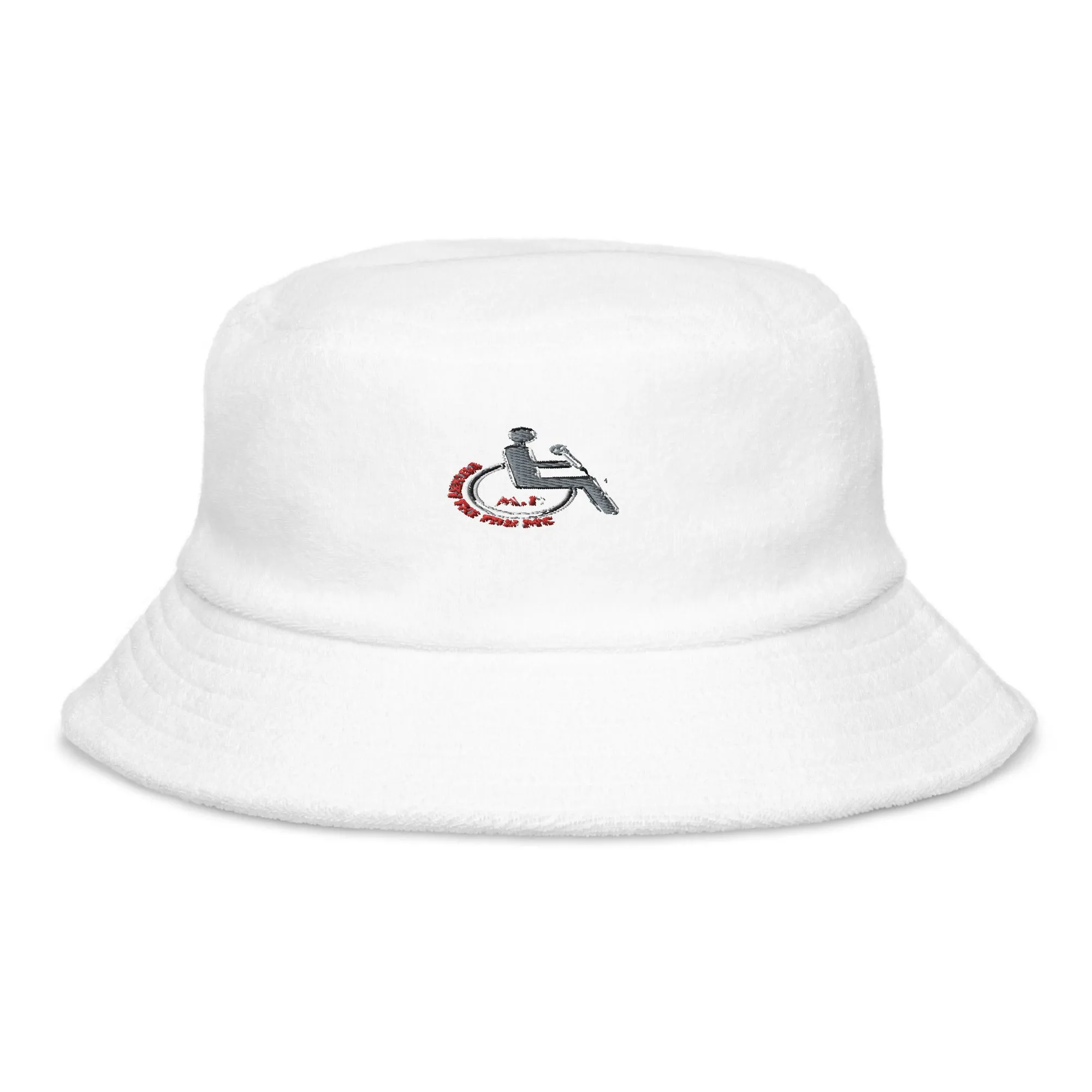 MANNY THE TRU MC Unstructured terry cloth bucket hat