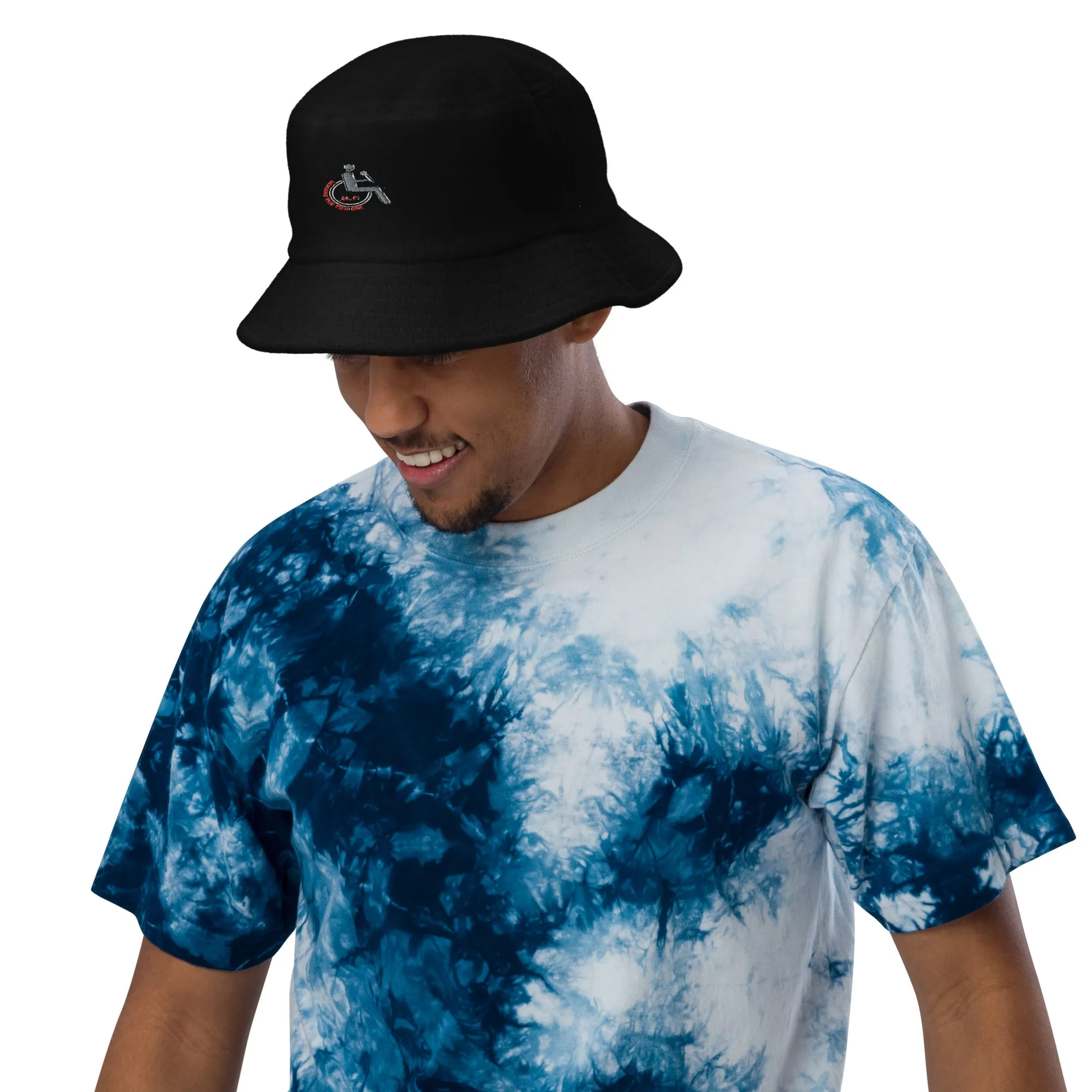 MANNY THE TRU MC Unstructured terry cloth bucket hat