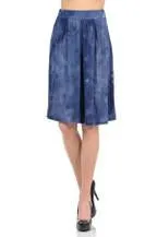 Midi Tie Dye Flare Skirt (4 Colors)