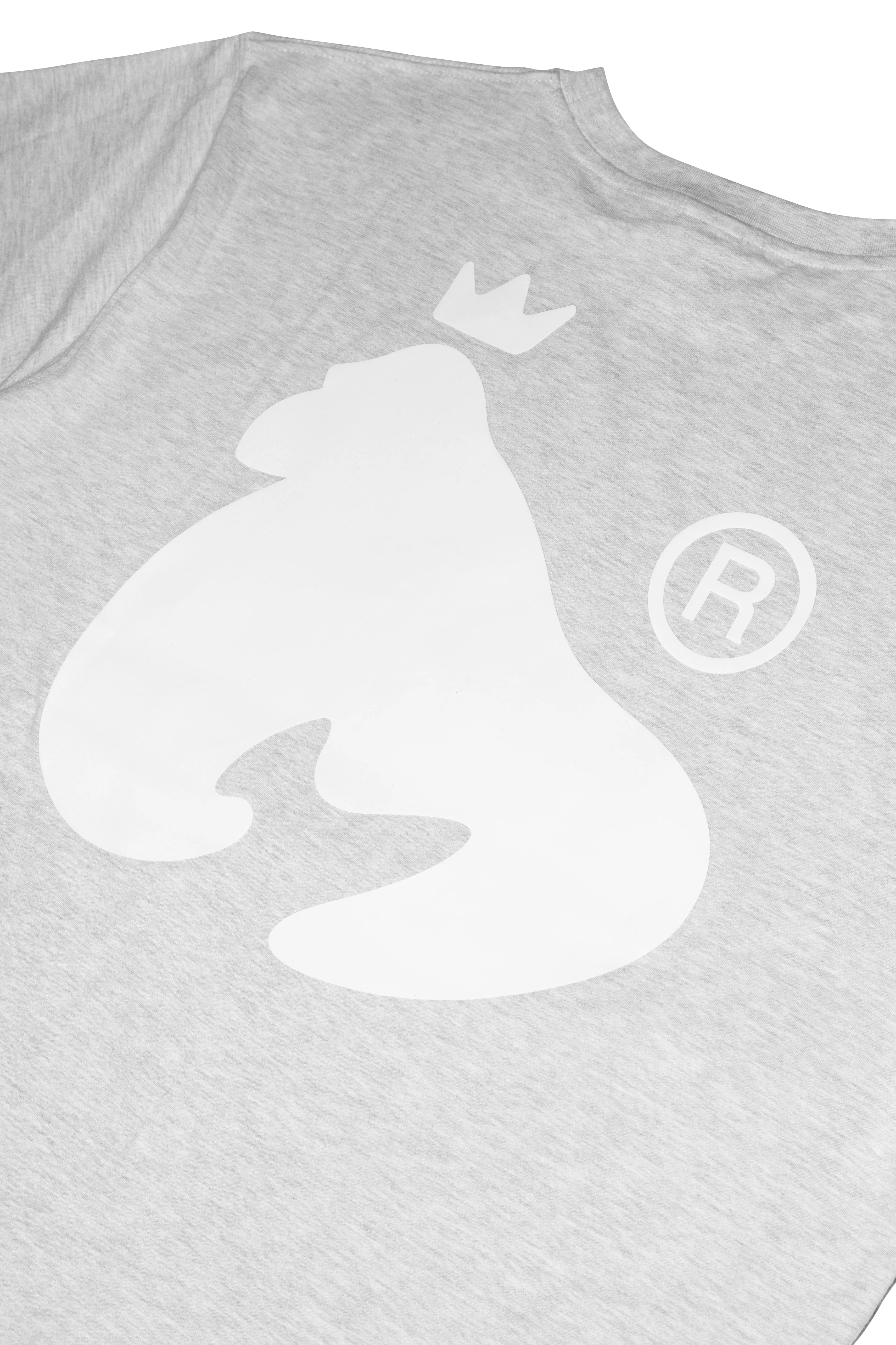 Money Sig Ape Tee Ice Grey Melange