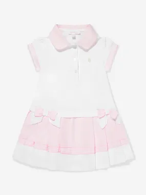 Patachou Girls Polo Dress in Pink
