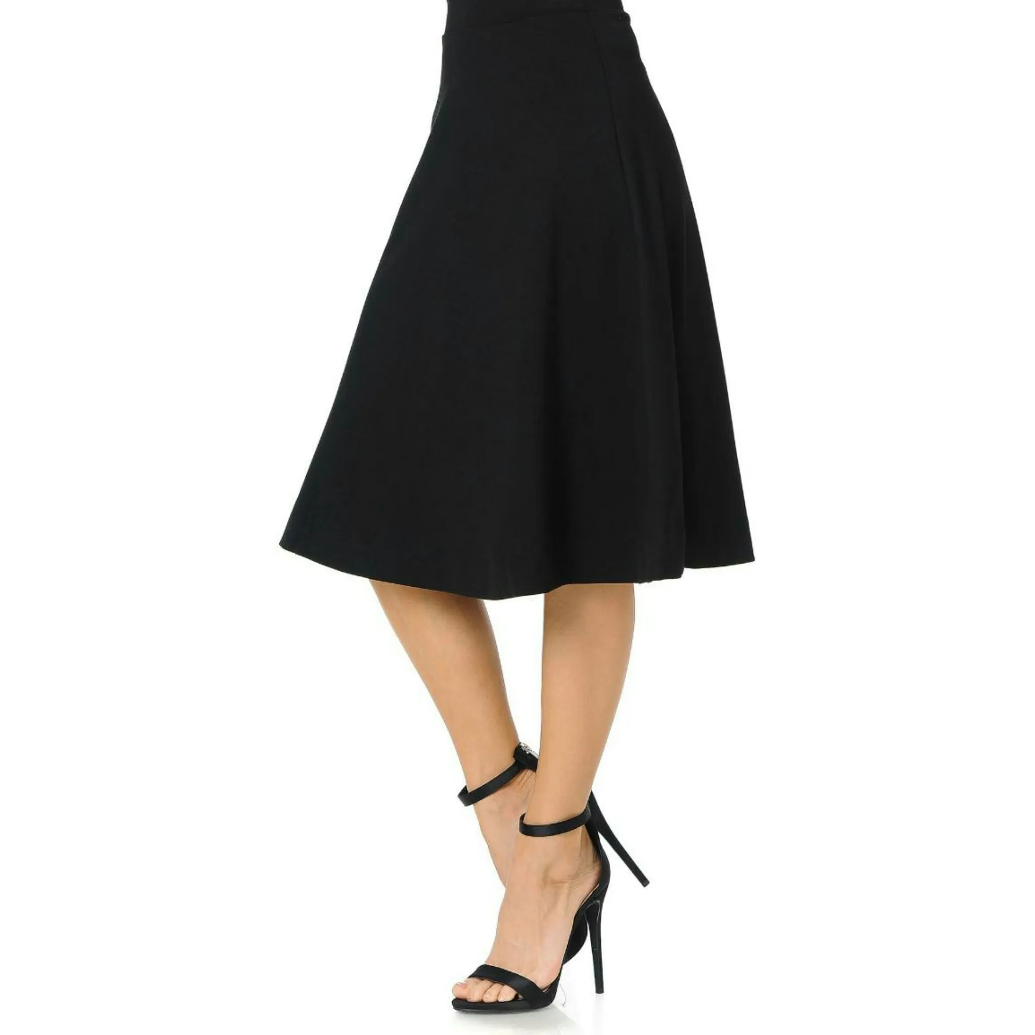 Ponti Ivee Aline Skirt:  Ivory 25"