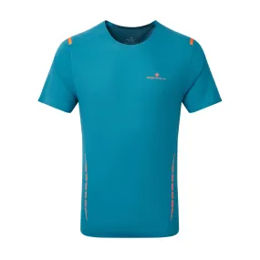 Ronhill | Men's Tech Race S/S Tee - Petrol/Legion Blue