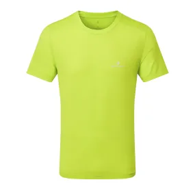 Ronhill Tech Short Sleeve Tee Mens | Acidlime/brightwhite