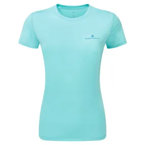 Ronhill Women's Tech Short Sleeve Tee - Aquamint/El Blue