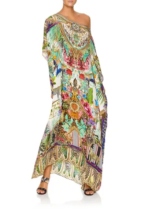 ROUND NECK KAFTAN CHAMPAGNE COAST