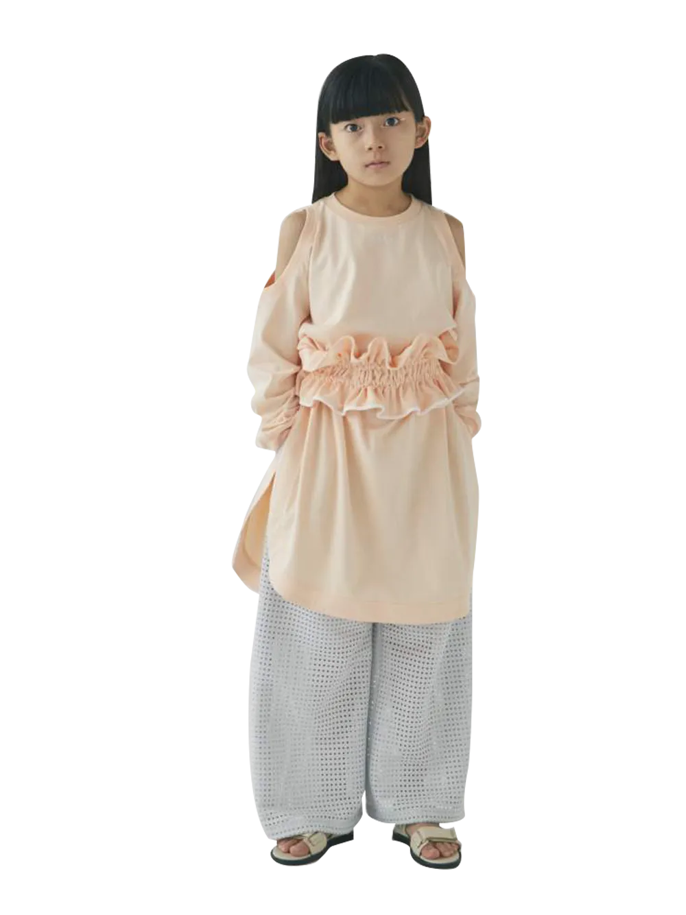 Shoulder Hole Long Top