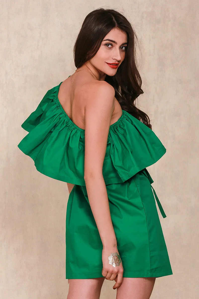 Slash Neck Off Shoulder Dress