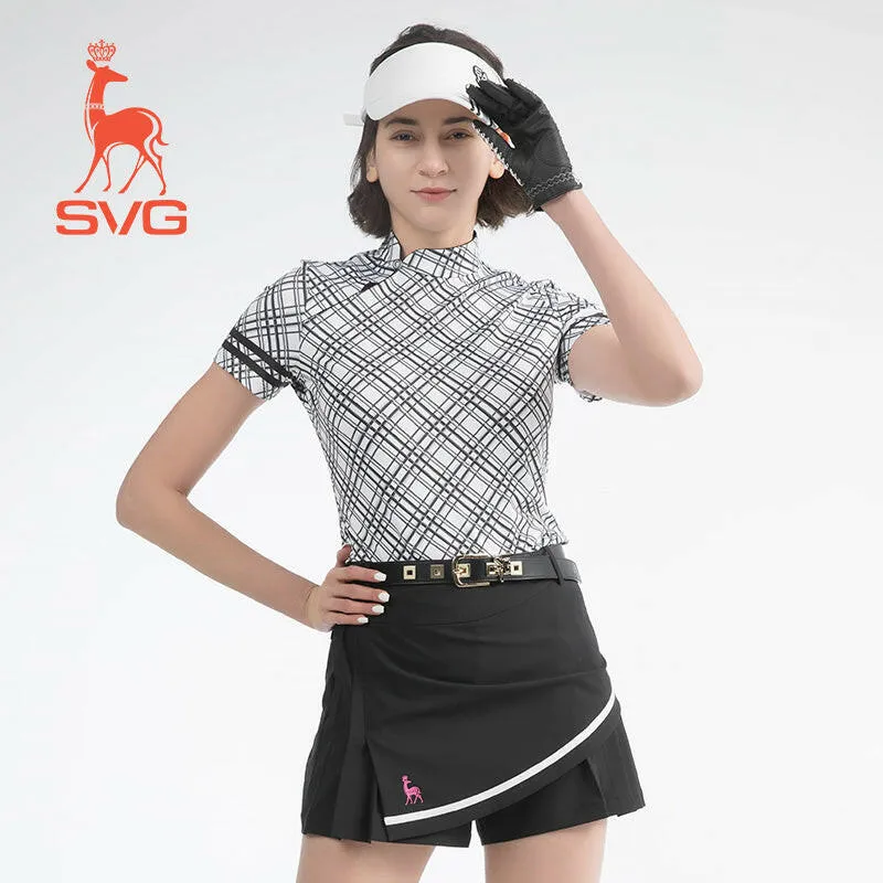 SVG Women's Short Sleeve Lightweight Breathable T-shirt