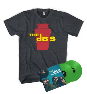 The dB’s Tee   LP Bundle - Green Vinyl