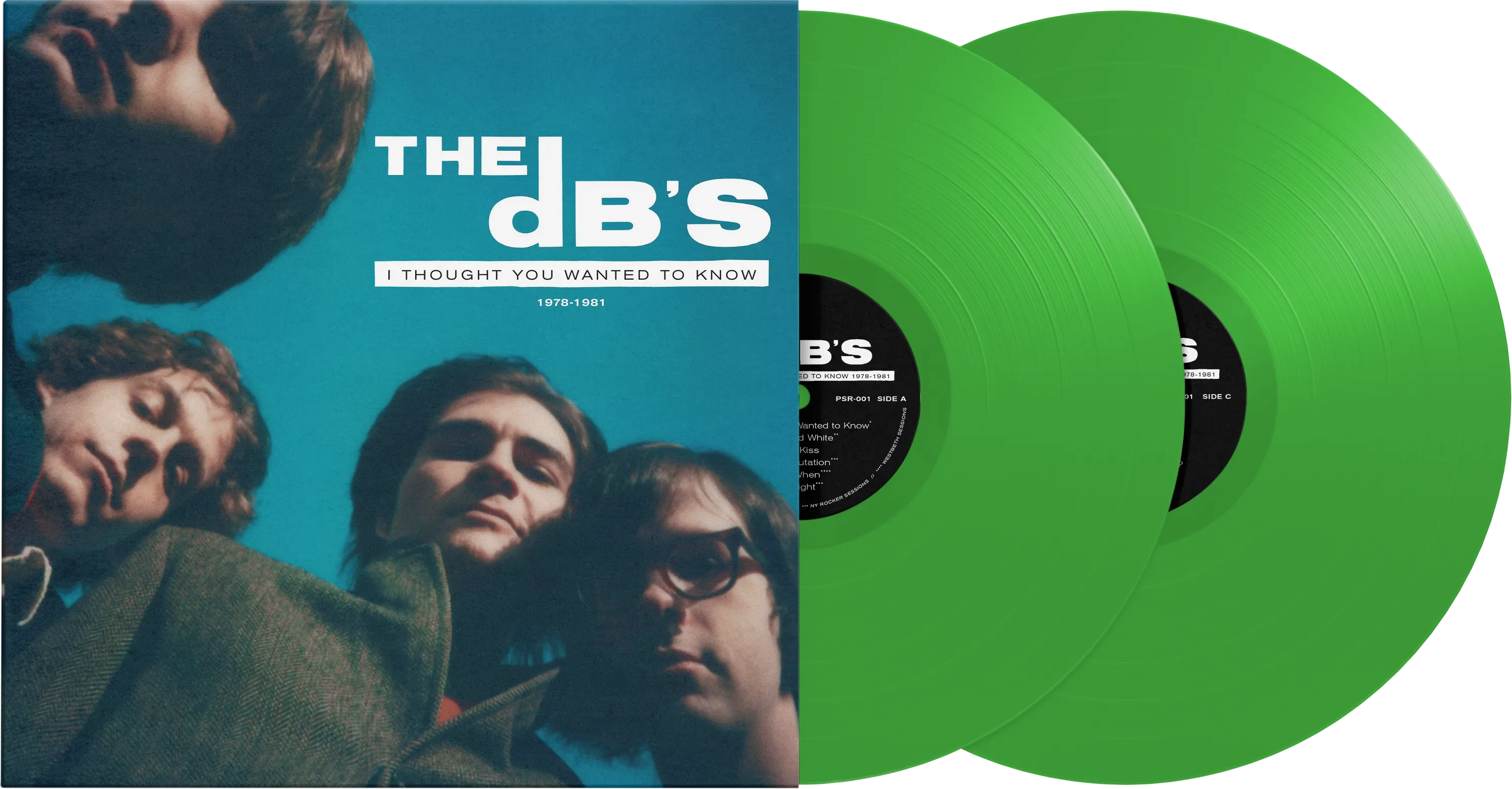 The dB’s Tee   LP Bundle - Green Vinyl
