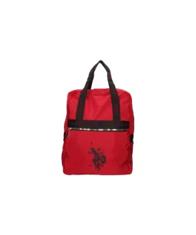 US POLO ASSN. WOMEN NEW SPORT CHIC BACKPACK NYLON IN RED
