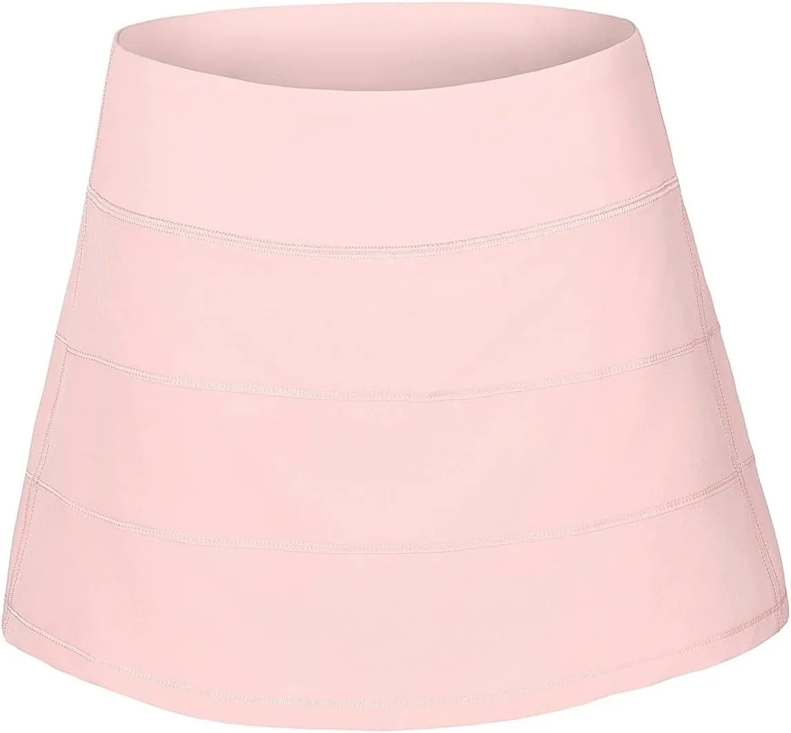 Women's Comfortable Breathable Fitness Yoga Skirt Sports High Waist Slimming Tennis Skirt Grass Table Skirts