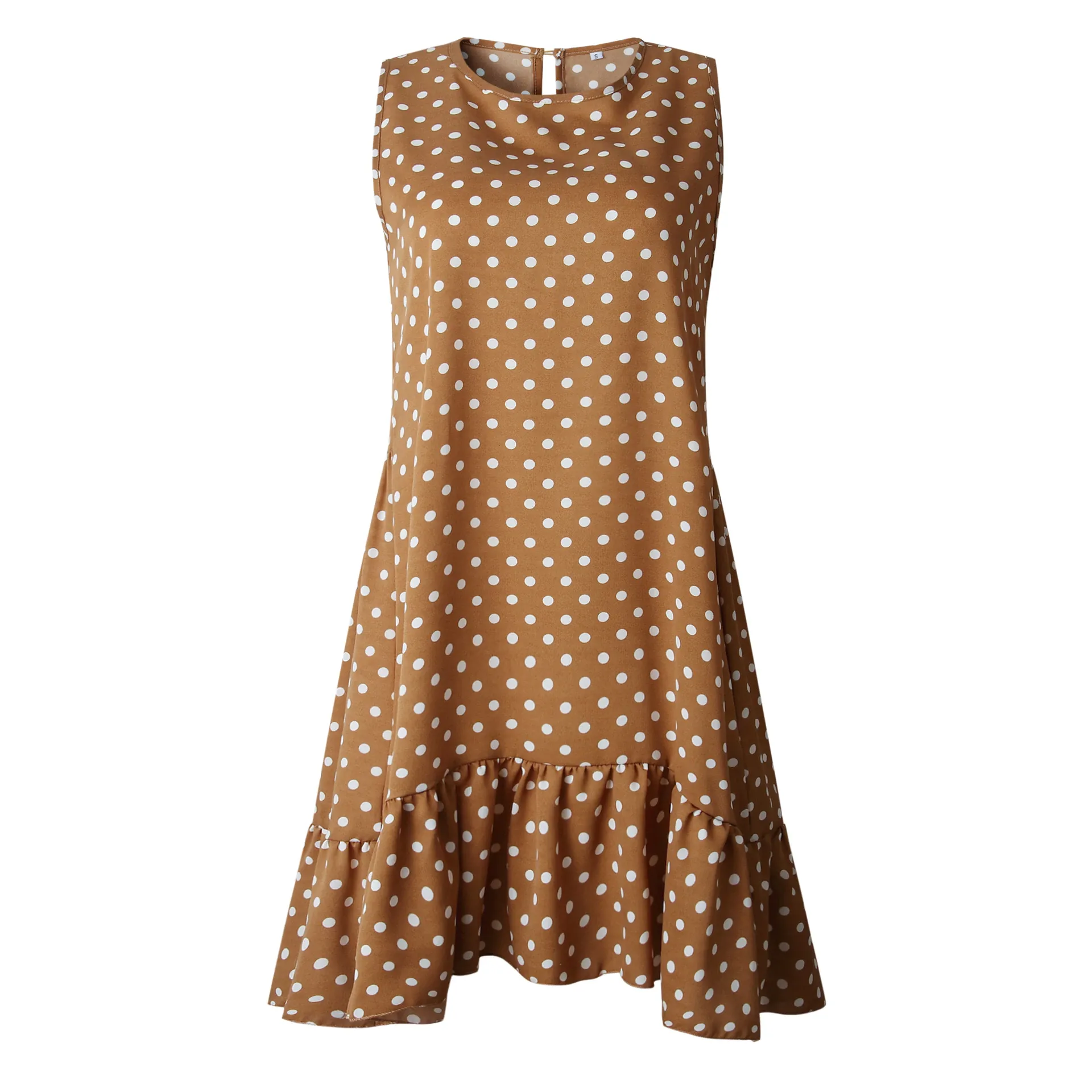 Women's Summer Casual Sleeveless Beach Mini Dress