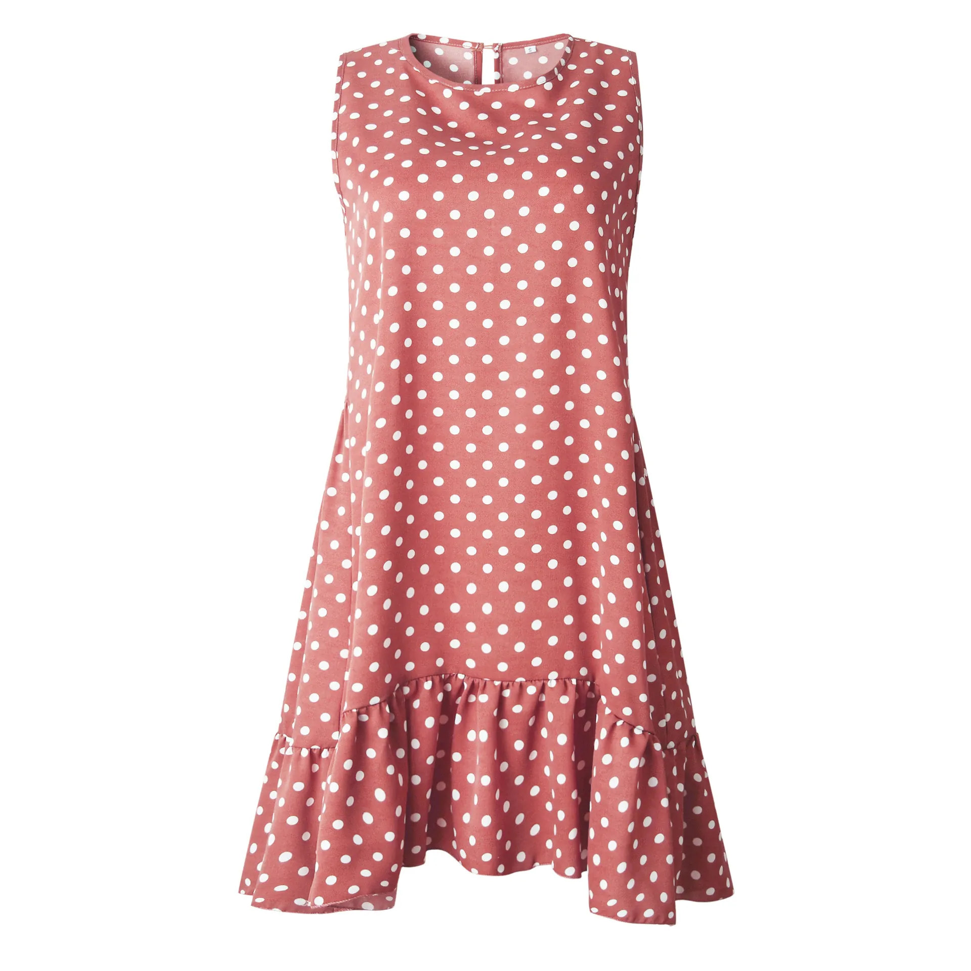 Women's Summer Casual Sleeveless Beach Mini Dress