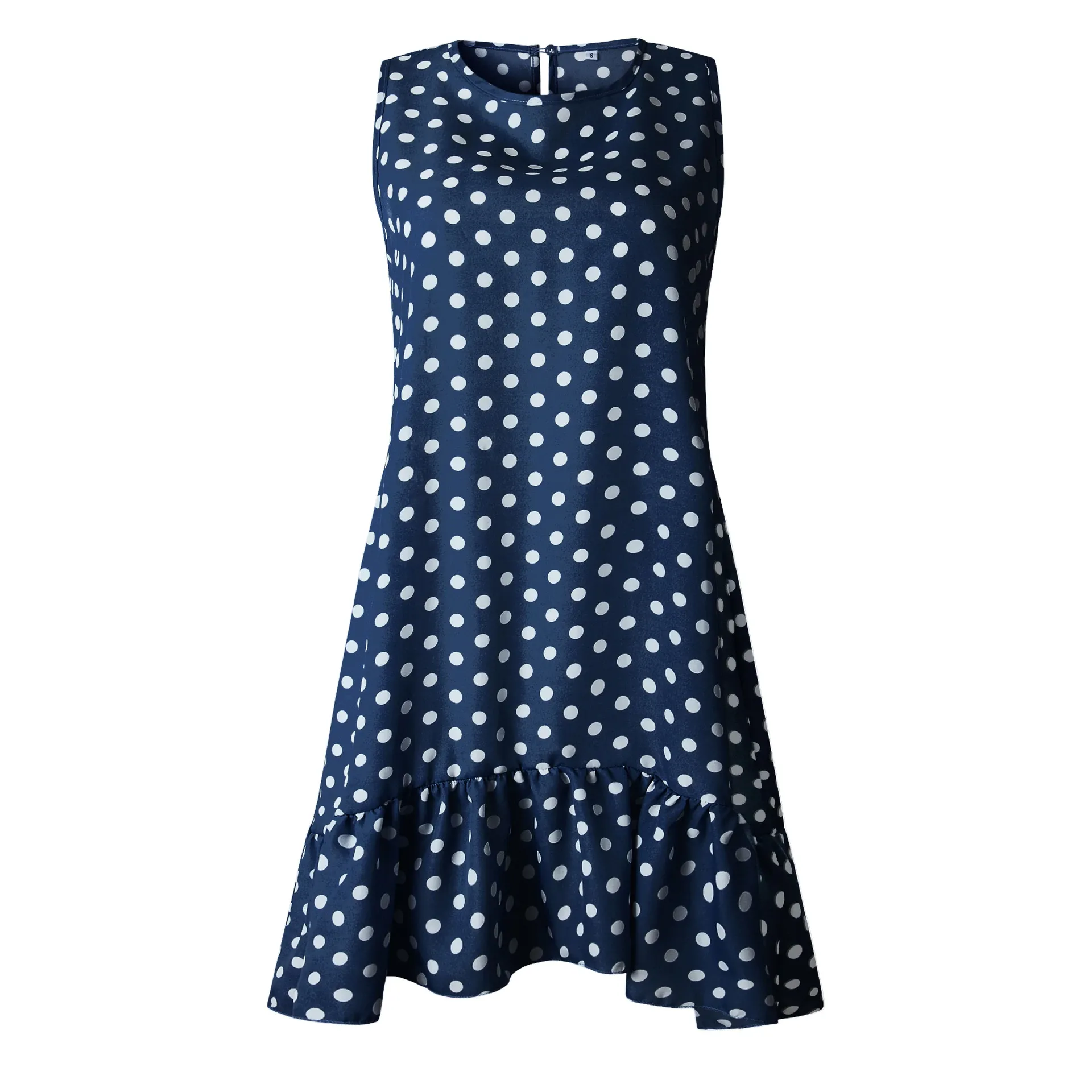 Women's Summer Casual Sleeveless Beach Mini Dress
