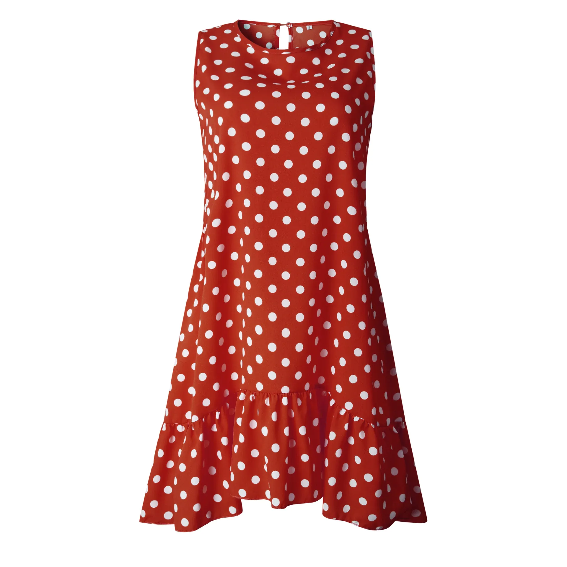 Women's Summer Casual Sleeveless Beach Mini Dress