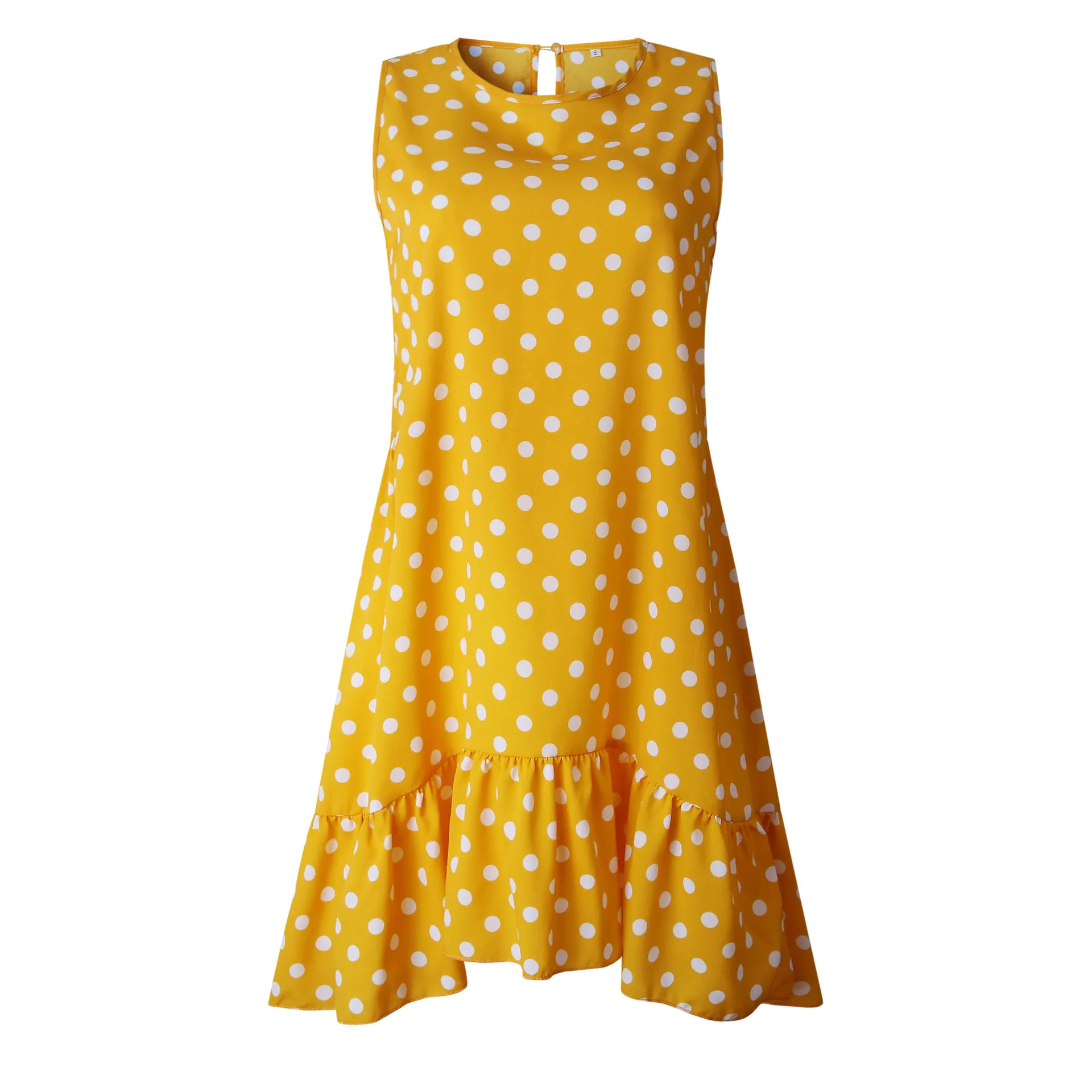 Women's Summer Casual Sleeveless Beach Mini Dress